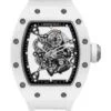 Реплика часов Richard Mille RM 055 Bubba Watson Ceramic White — фото товара LuxuryWatch
