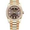 Реплика часов Rolex Day-Date Ladies 128348RBR Gold & Brown — фото товара LuxuryWatch