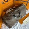 Копия сумки Дорожная сумка Louis Vuitton Keepall Bandoulière 55 M56714 — фото товара LuxuryWatch