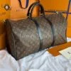Копия сумки Дорожная сумка Louis Vuitton Keepall Bandoulière 55 M56714 — фото товара LuxuryWatch