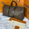 Копия сумки Дорожная сумка Louis Vuitton Keepall Bandoulière 55 M56714 — фото товара LuxuryWatch