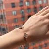 Копия ювелирного изделия Браслет Van Cleef Vintage Alhambra VCARP2R100, 5 мотивов — фото товара LuxuryWatch