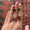 Копия ювелирного изделия Серьги Van Cleef Magic Alhambra VCARN5JR00, 2 мотива — фото товара LuxuryWatch