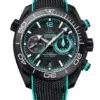 Реплика часов Omega Seamaster Planet Ocean 600m ETNZ Deep Black 215.92.46.51.01.003 — фото товара LuxuryWatch