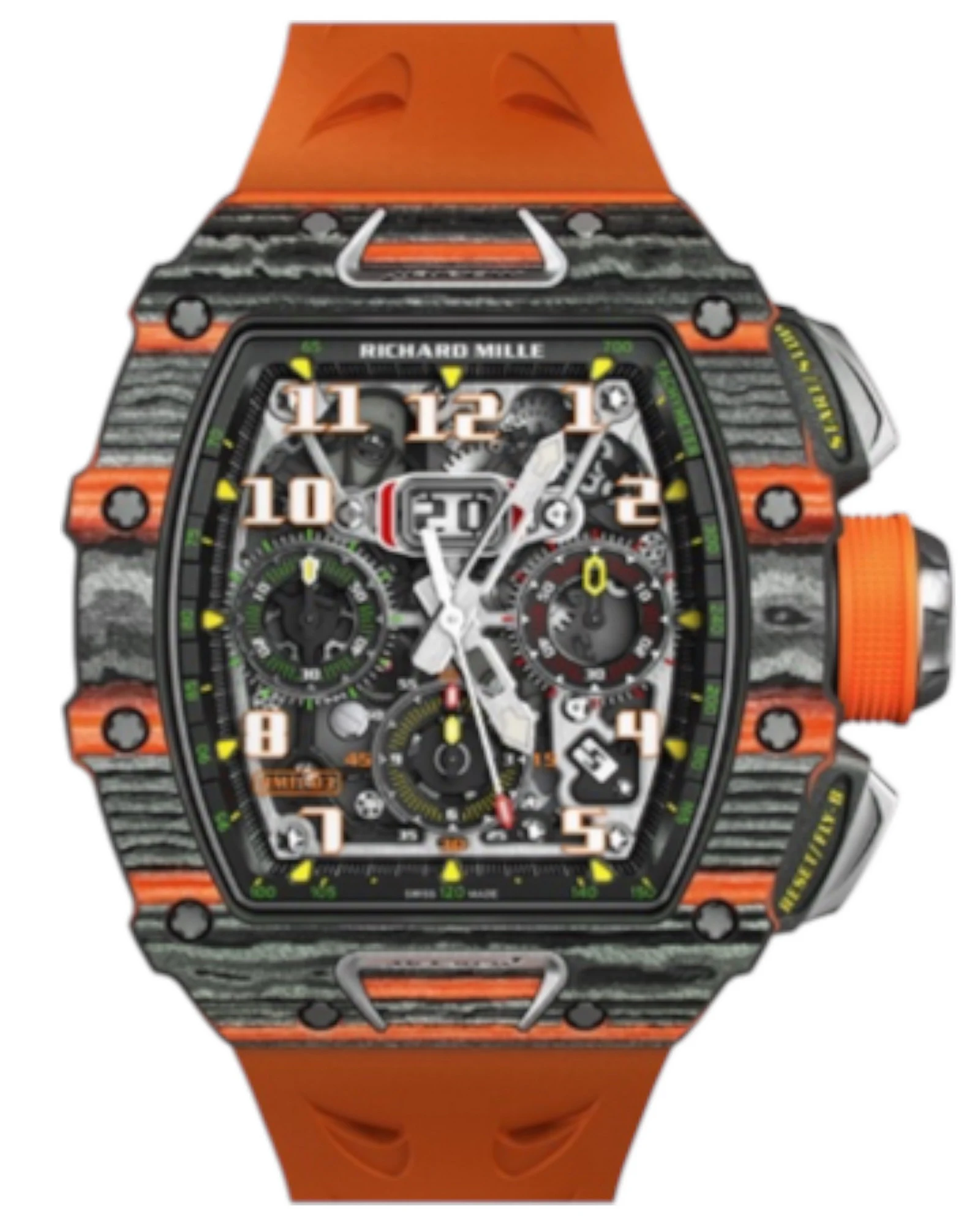 Часы Richard Mille RM 11-03 McLaren Flyback Chronograph Carbon