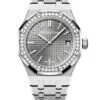 Реплика часов Audemars Piguet Royal Oak Diamond Bezel 15551ST.ZZ.1356ST.06 — фото товара LuxuryWatch