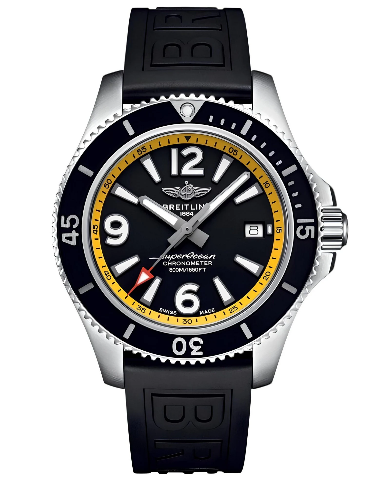 Часы Breitling Superocean Black Rubber A17366D71B1S1