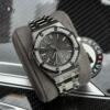 Реплика часов Audemars Piguet Royal Oak Diamond Bezel 15551ST.ZZ.1356ST.06 — фото товара LuxuryWatch