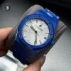 Реплика часов Audemars Piguet Royal Oak Ceramic 15500ST Full Blue Ceramic White Dial — фото товара LuxuryWatch