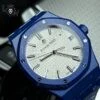 Реплика часов Audemars Piguet Royal Oak Ceramic 15500ST Full Blue Ceramic White Dial — фото товара LuxuryWatch