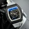 Реплика часов Richard Mille Replica 11 RM055 Watch Carbon NTPT Black APS Factory 43mm — фото товара LuxuryWatch