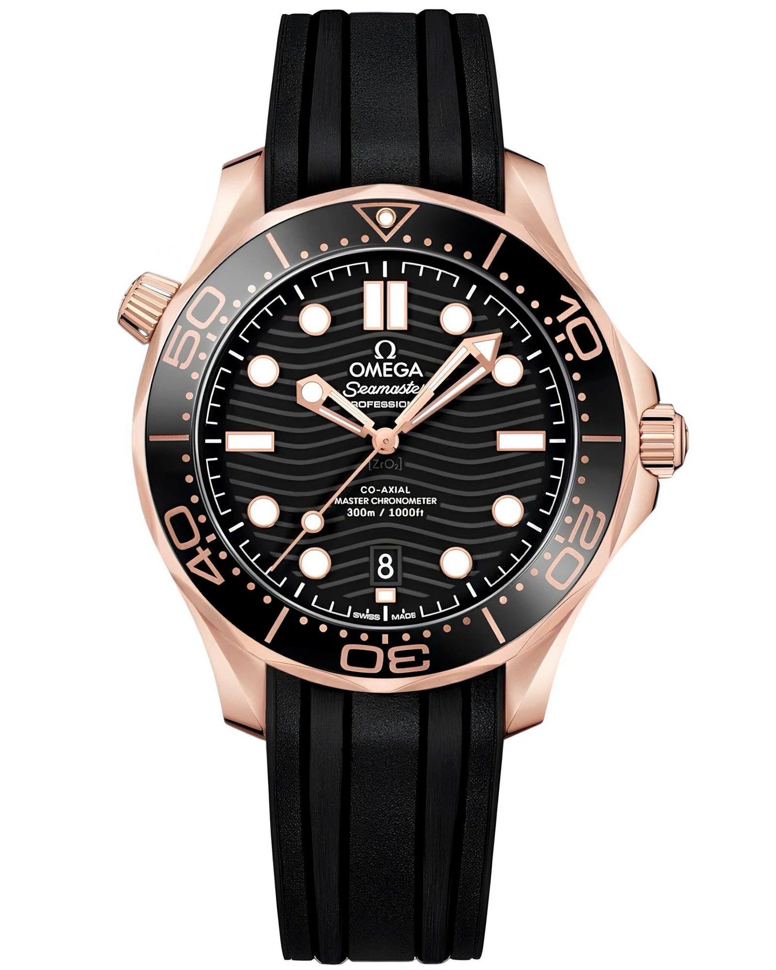 Часы Omega Seamaster Diver 300 Co-axial Master Chronometer 42mm 210.62.42.20.01.002