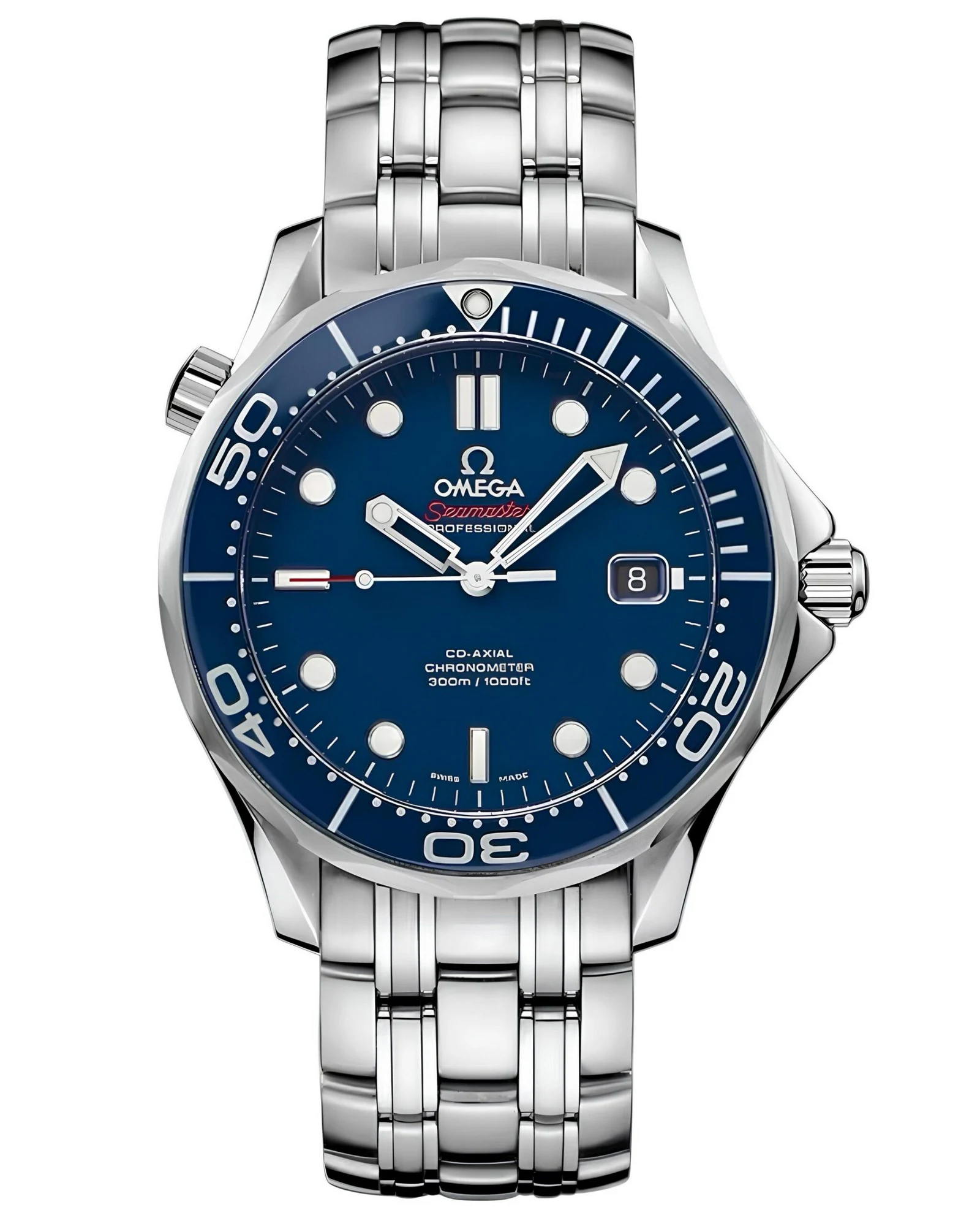 Часы Omega Seamaster Diver 300m Co-Axial Chronometer 41mm 212.30.41.20.03.001