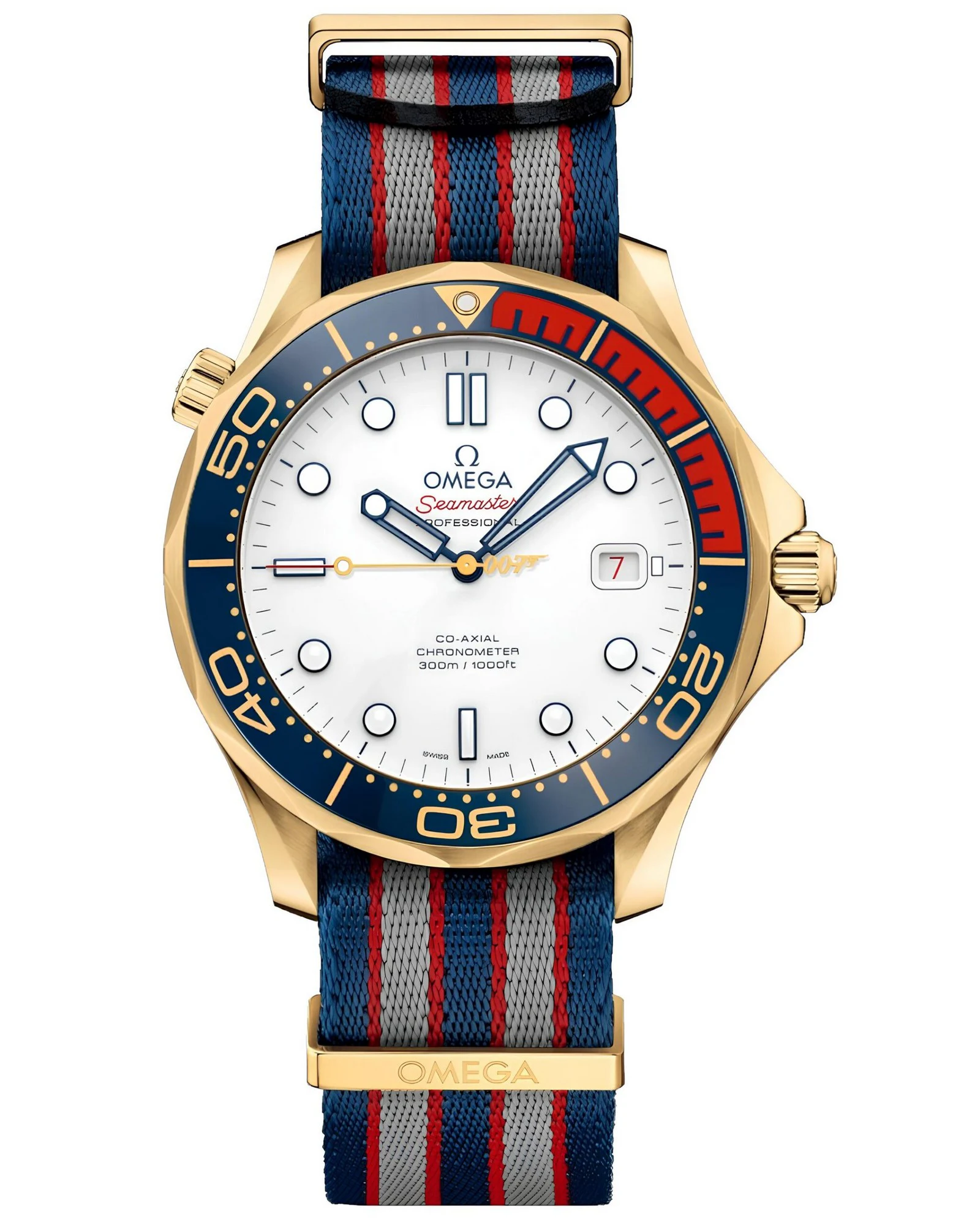 Часы Omega Seamaster Diver 300m Co-Axial Chronometer Commander's Watch 41mm 212.62.41.20.04.001