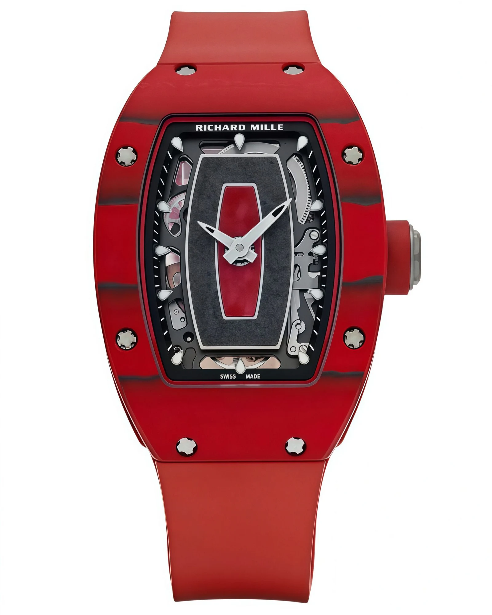 Часы Richard Mille RM 07-01 'Ladies' 'Racing Red' Quartz TPT