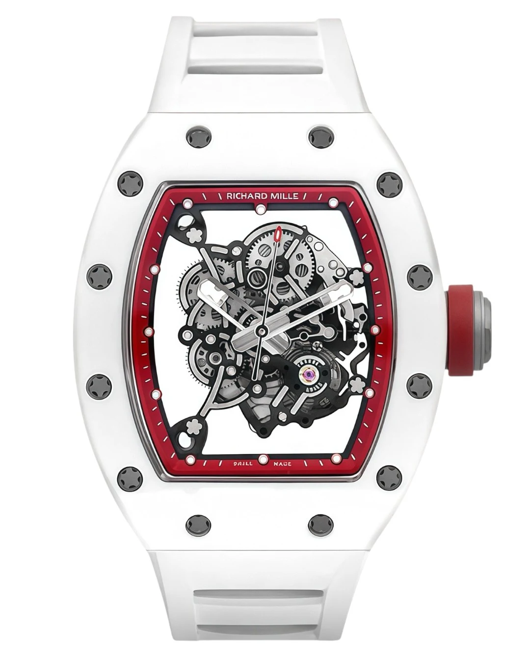 Часы Richard Mille RM055 Bubba Watson White Asia Edition