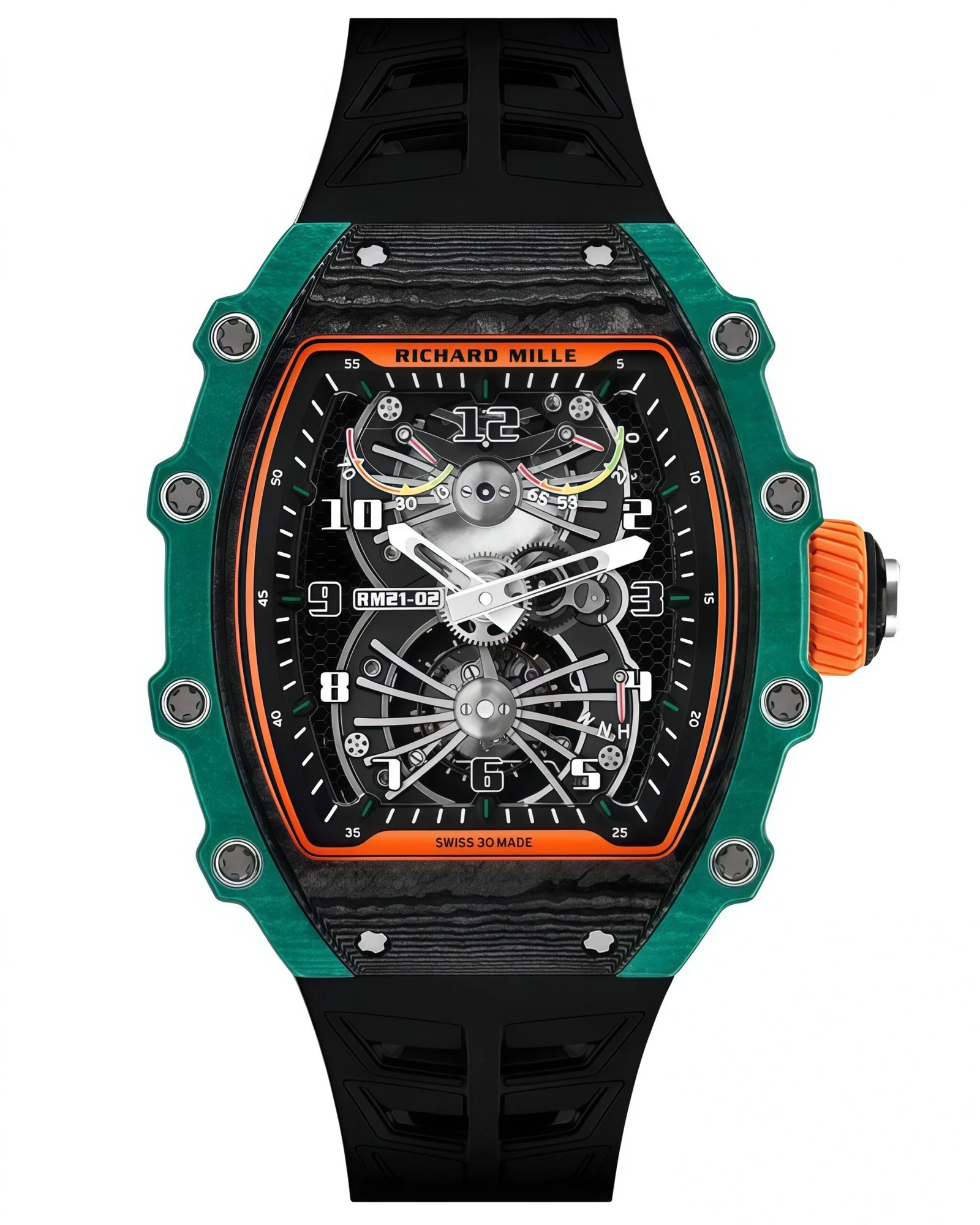 Часы Richard Mille RM21-01 Tourbillon Aerodyne Green