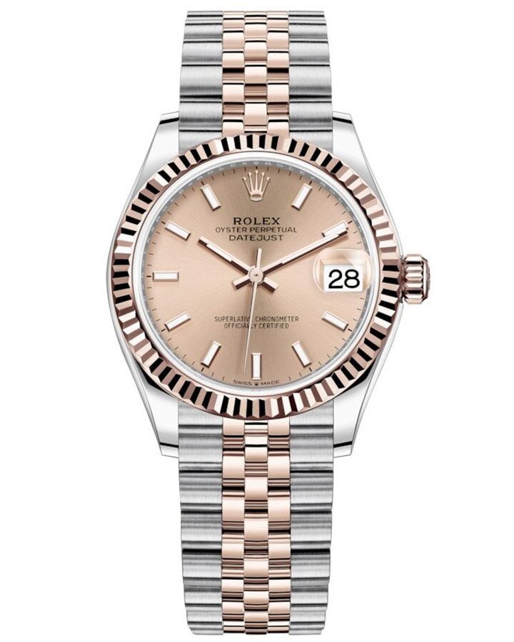 Часы с позолотой Rolex Datejust 278271-0010