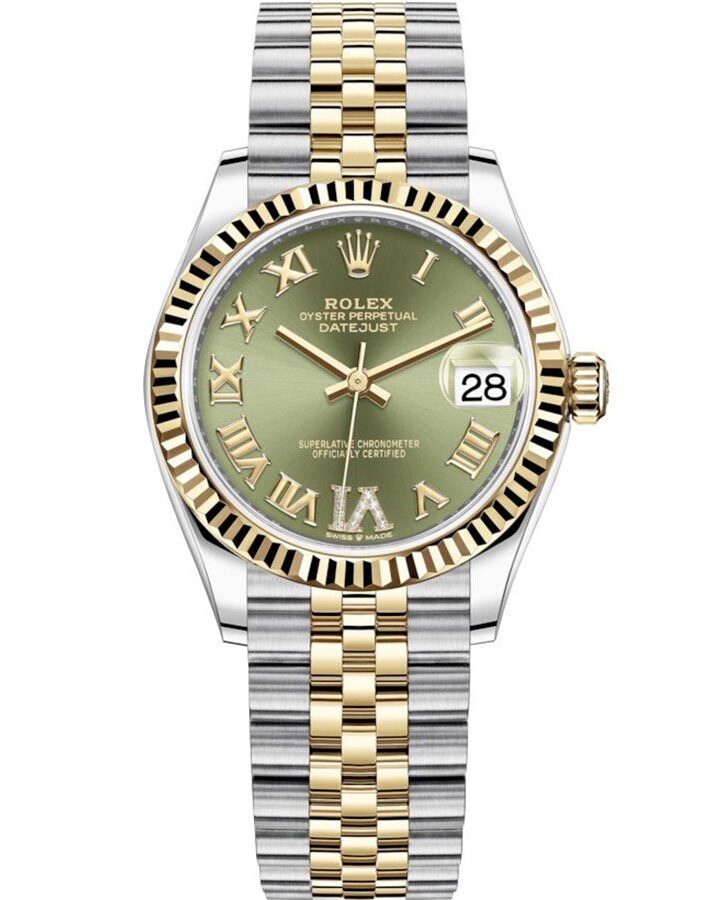 Часы с позолотой Rolex Datejust 278273-0016