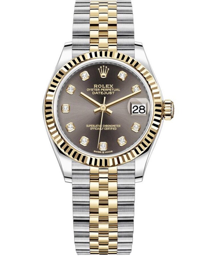 Часы с позолотой Rolex Datejust 278273-0022