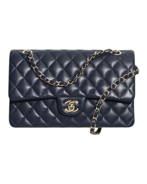 Женская сумка Chanel Classic Medium Dark Blue