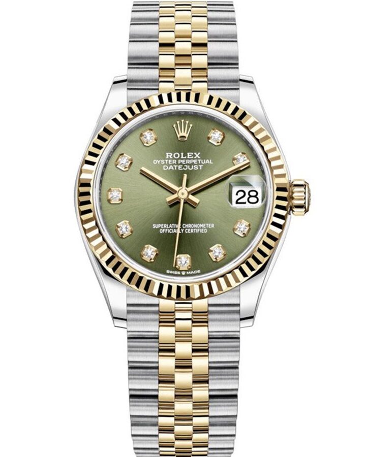 Часы с позолотой Rolex Datejust 278273-0030