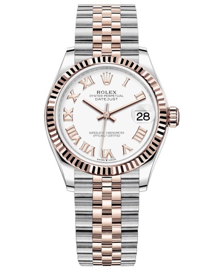 Часы с позолотой Rolex Datejust 278271-0002