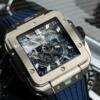 Реплика часов Hublot Square Bang Unico Blue 821.NX.5170.RX — фото товара LuxuryWatch