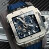 Реплика часов Hublot Square Bang Unico Blue 821.NX.5170.RX — фото товара LuxuryWatch