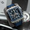 Реплика часов Hublot Square Bang Unico Blue Ceramic 821.NL.5170.RX — фото товара LuxuryWatch