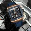 Реплика часов Hublot Square Bang Unico Blue Ceramic 821.OL.5180.RX — фото товара LuxuryWatch