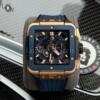 Реплика часов Hublot Square Bang Unico Blue Ceramic 821.OL.5180.RX — фото товара LuxuryWatch