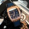 Реплика часов Hublot Spirit Of Big Bang King Gold Blue Ceramic 42 642.OX.7180.RX — фото товара LuxuryWatch