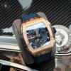 Реплика часов Hublot Spirit Of Big Bang King Gold Blue Ceramic 42 642.OX.7180.RX — фото товара LuxuryWatch