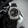 Реплика часов Hublot Big Bang One Click Steel Diamonds 39 465.SX.1170.RX.1204 — фото товара LuxuryWatch