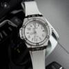 Реплика часов Hublot Big Bang One Click Steel White Diamonds 39 465.SE.2010.RW.1204 — фото товара LuxuryWatch