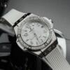 Реплика часов Hublot Big Bang One Click Steel White Diamonds 39 465.SE.2010.RW.1204 — фото товара LuxuryWatch