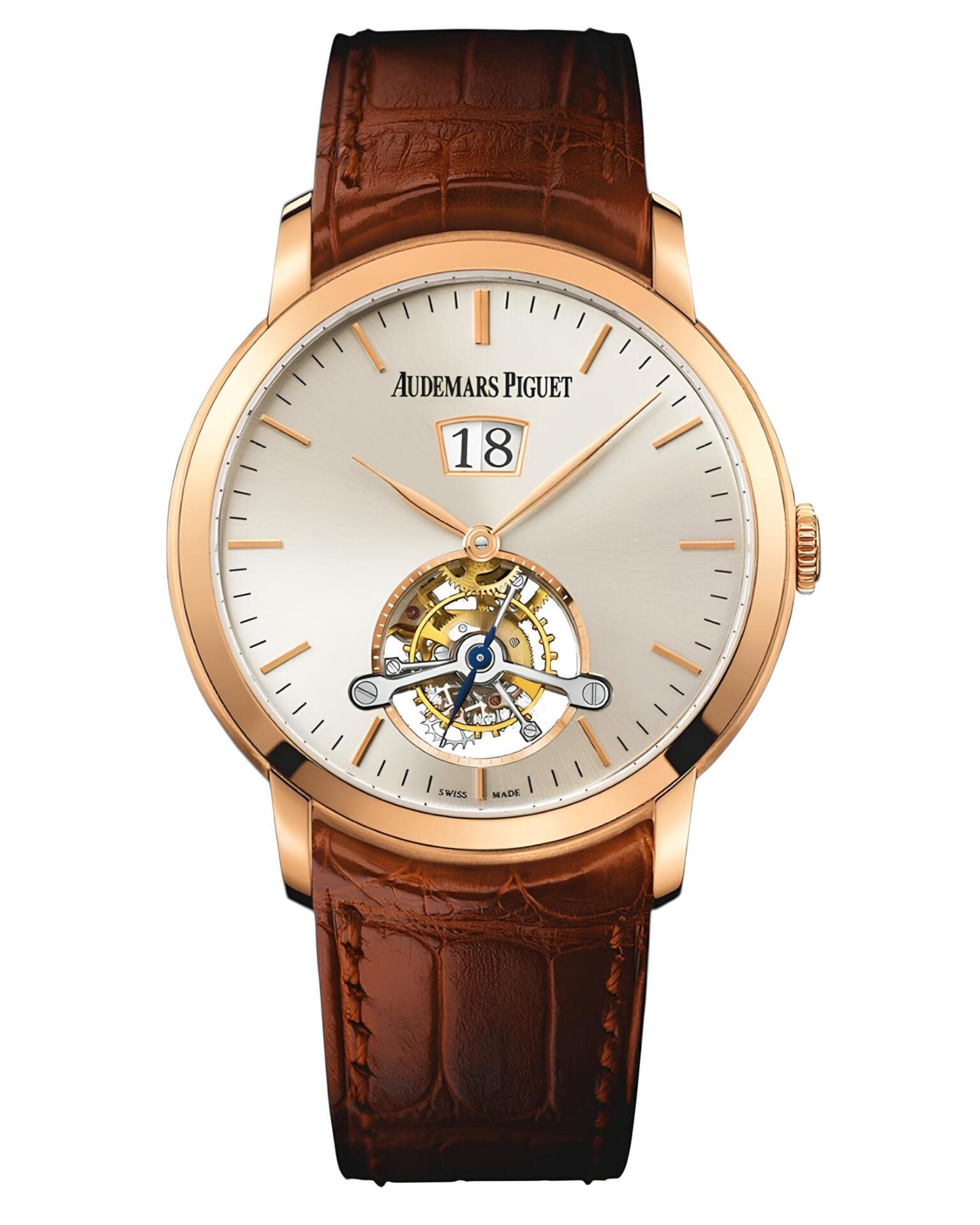 Часы Audemars Piguet Jules Tourbillon Grande Date 26559OR.OO.D088CR.01
