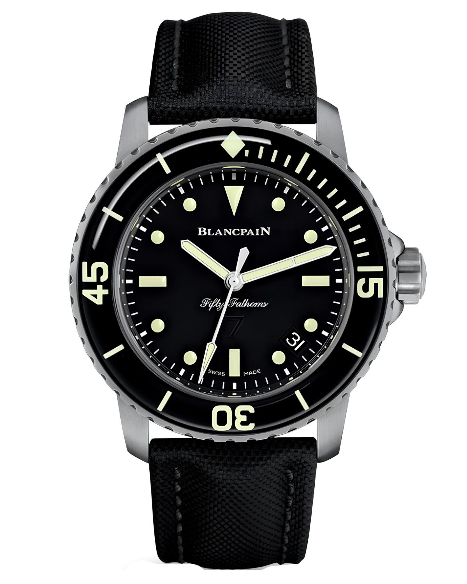 Часы Blancpain Fifty Fathoms Nageurs De Combat Automatique 5015E 1130 B52A