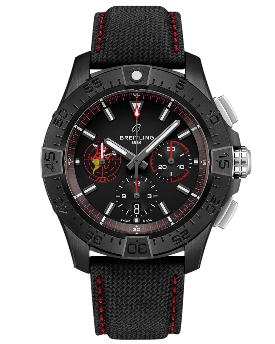 Часы Breitling Avenger B01 Chronograph 44 Night Mission USN Dust Devils SB01473A1B1X1