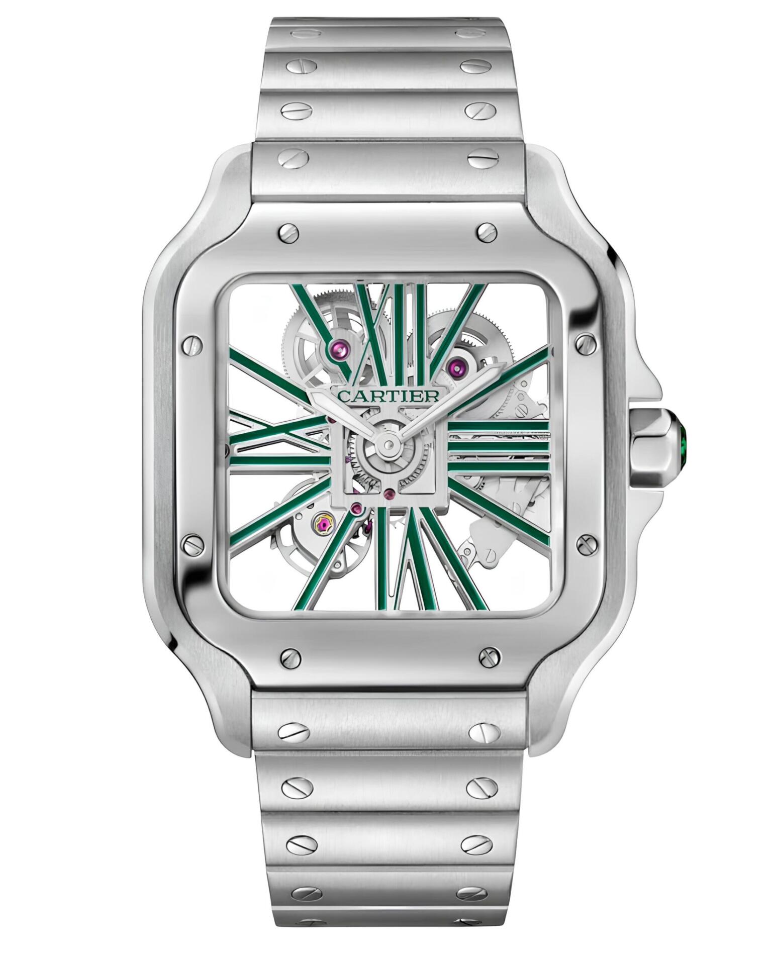 Часы Cartier Santos De Cartier CRWHSA0028