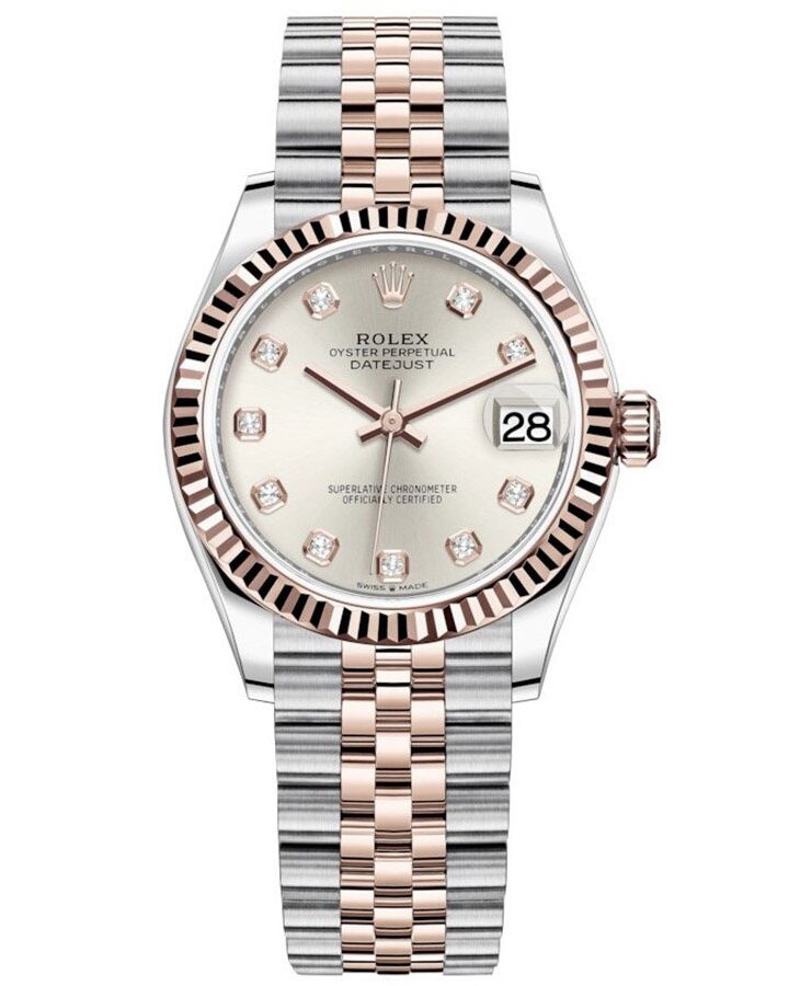 Часы с позолотой Rolex Datejust 278271-0016