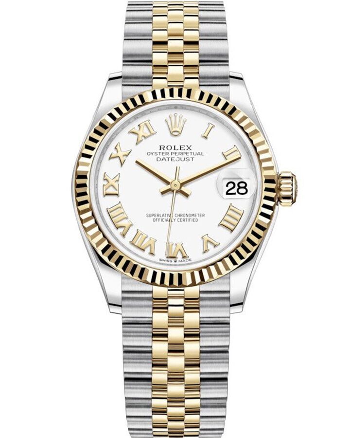Часы с позолотой Rolex Datejust 278273-0002