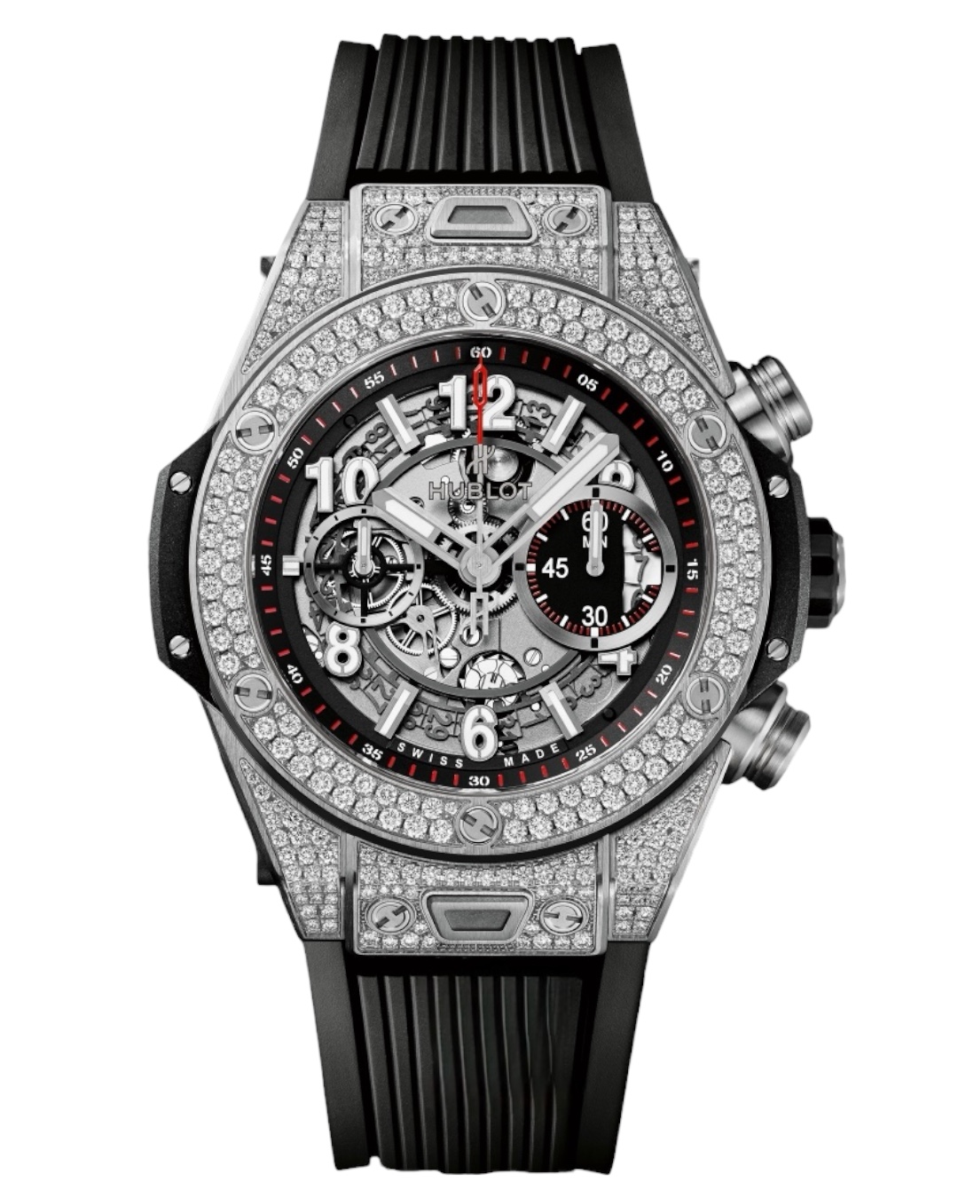 Часы Hublot Big Bang Unico Titanium 45mm 411.NX.1170.RX.1704