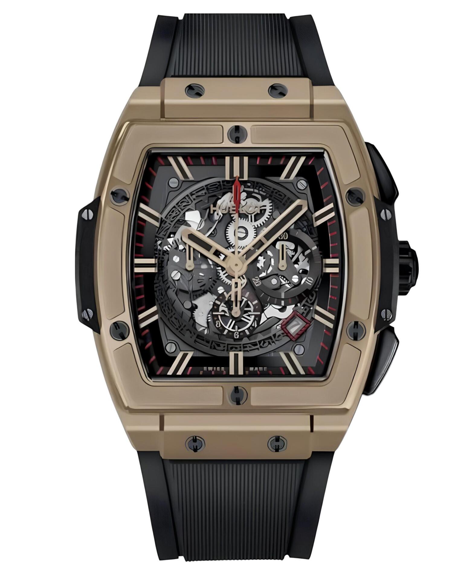 Часы Hublot Spirit of Big Bang 45 Full Magic Gold 601.MX.0138.RX