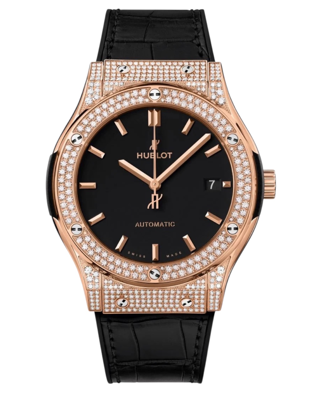 Часы Hublot Classic Fusion King Gold Pavé 45mm 511.OX.1181.LR.1704