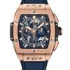 Реплика часов Hublot Spirit Of Big Bang King Gold Blue Ceramic 42 642.OX.7180.RX — фото товара LuxuryWatch