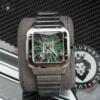 Реплика часов Cartier Santos De Cartier CRWHSA0028 — фото товара LuxuryWatch