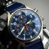 Реплика часов IWC Pilot's Watch Chronograph IW377729 — фото товара LuxuryWatch