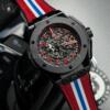Реплика часов Hublot Big Bang Unico Ferrari Black Ceramic 401.CX.1123.VR — фото товара LuxuryWatch